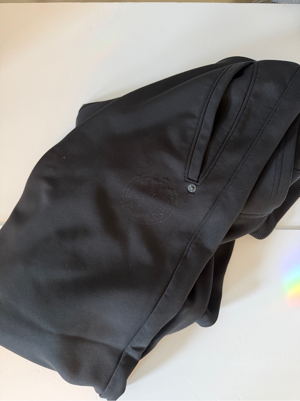 True Religion Black Men’s Jogger Sweatpants with Zip Pockets - Picture 4 of 7